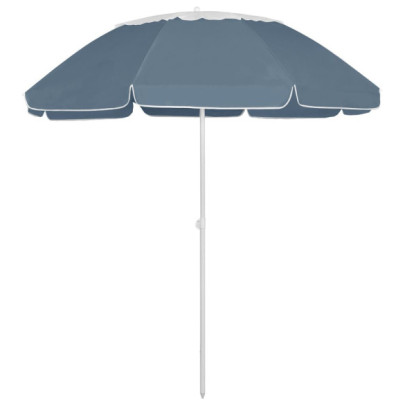 Umbrelă de plajă - albastru - 300 cm