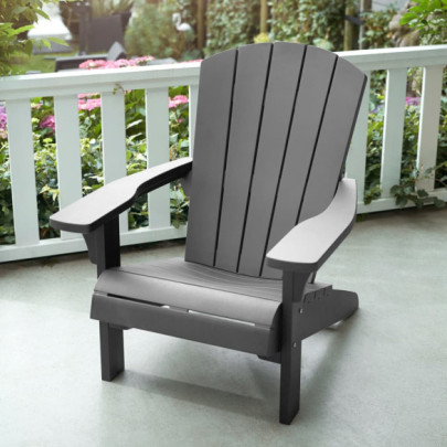 Scaun Adirondack Troy - gri