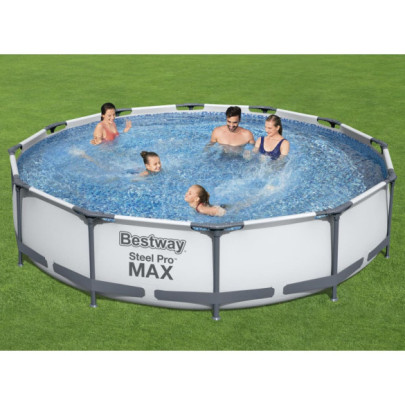 Set de piscină Steel Pro MAX - 366 x 76 cm