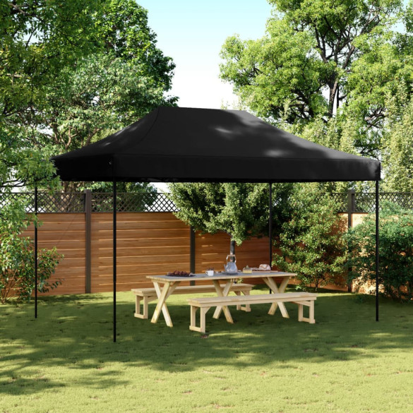 Cort de petrecere pliabil Pop-Up - 440x292x315 cm - negru