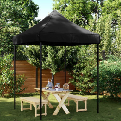 Cort de petrecere pliabil Pop-Up - 200x200x306 cm - negru