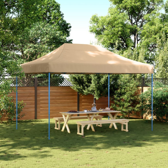 Cort de petrecere pliabil Pop-Up - 410x279x315 cm - bej