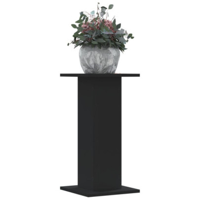 Suporturi de plante - 2 buc. - negru - 30x30x60 cm - lemn prelucrat