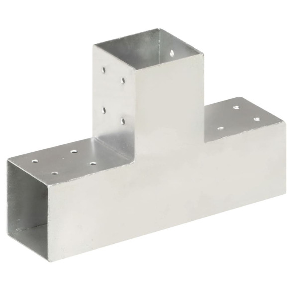 Conector de grindă - formă T - 81 x 81 mm - metal galvanizat