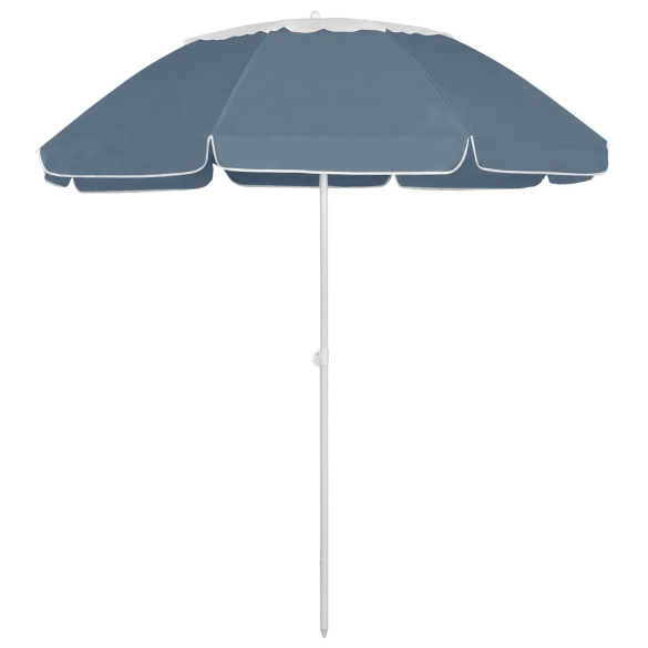 Umbrelă de soare de plajă - albastru - 300 cm