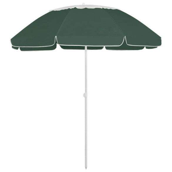 Umbrelă de soare de plajă - verde - 300 cm