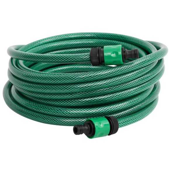 Furtun de piscină verde - 20 m - PVC