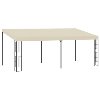 Pavilion de perete - crem - 3 x 6 m - material textil