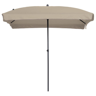 Umbrelă de grădină Patmos Luxe - ecru - 210x140 cm - dreptunghi