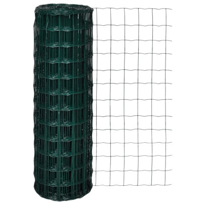 Euro gard - verde - 25 x 1,2 m - oțel