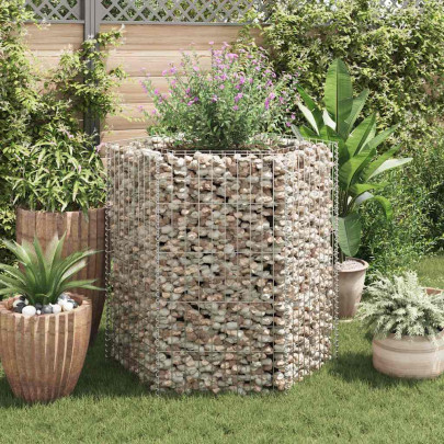 Strat înălțat gabion hexagonal - 100 x 90 x 100 cm