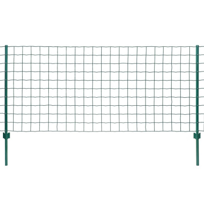 Gard Euro - verde - 20 x 1 m - oțel
