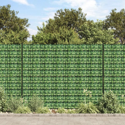 Panou de intimitate grădină - verde - 70 x 0,19 m - PVC