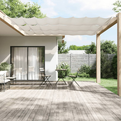 Copertină verticală - alb - 60x1200 cm - țesătură Oxford