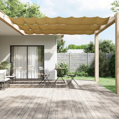 Copertină verticală - bej - 100x1200 cm - țesătură Oxford