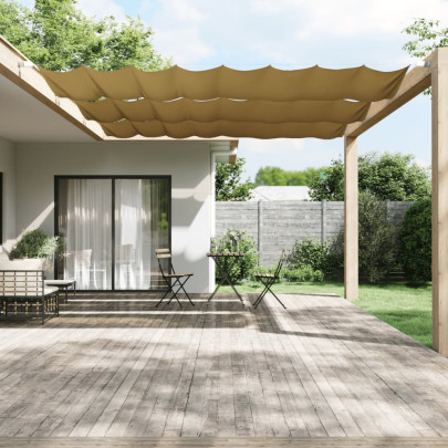 Copertină verticală - bej - 180x800 cm - țesătură Oxford
