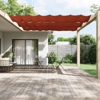 Copertină verticală - teracotă - 180x1000 cm - țesătură Oxford