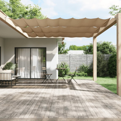 Copertină verticală - gri taupe - 180x1200 cm - țesătură oxford