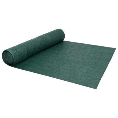 Plasă protecție intimitate - verde - 3,6x10 m - HDPE - 195 g/m²