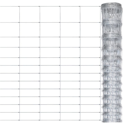 Gard de grădină - argintiu - 50x1,5 m - oțel zincat