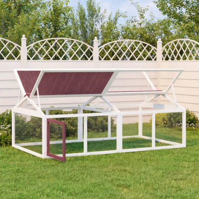 Cușcă pentru mișcare cafeniu 200x112,5x74 cm lemn masiv de pin