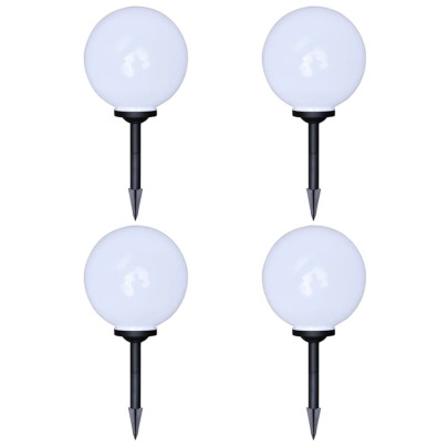 Lămpi de exterior pentru alee LED 4 buc. 30 cm - cu țăruș de sol