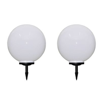 Lămpi de exterior pentru alee LED 2 buc. 50 cm - cu țăruș de sol