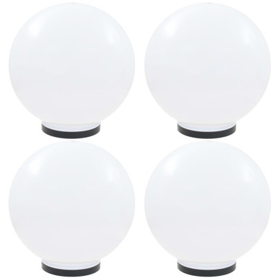 Lămpi glob cu LED - 4 buc. - 40 cm - PMMA - sferic