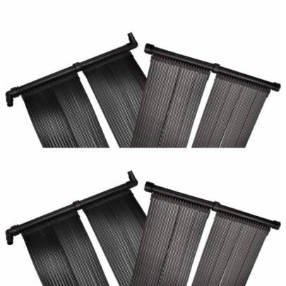 Panou încălzitor solar pentru piscină - 4 buc. - 80x620 cm