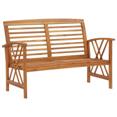 Bancă de grădină - 119 cm - lemn masiv de acacia