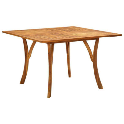 Masă de grădină - 120 x 120 x 75 cm - lemn masiv de acacia