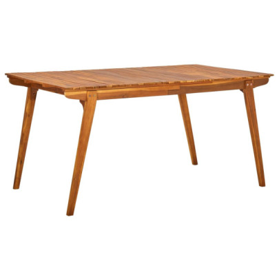 Masă de grădină - 150 x 90 x 75 cm - lemn masiv de acacia